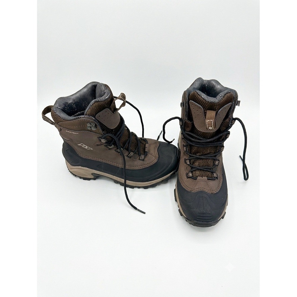 Columbia Omni Heat Techlite Snow Boot Women Black Sz7.5 Hiking Waterproof YM5383